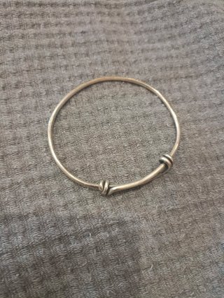 Pulsera Plata Hombre Ajustable