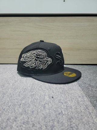 Gorra Chicago White Sox Custom Negra
