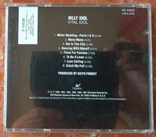 Billy Idol - Vital Idol. Cd