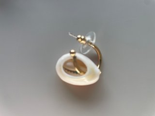 Pendientes concha naranja Parfois