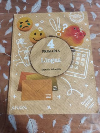 Libro lengua 4° de primaria Anaya