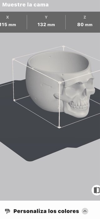 Cuenco Calavera