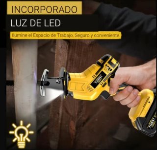 Sierra Recíproca YUNXI 21V con Batería