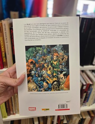 Tomo único cómic Invasión Secreta