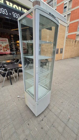 Expositor refrigerado cristal