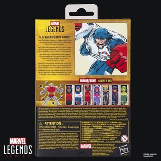 Marvel Legends U.S. Agent (Force Works) BAF: Box