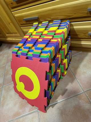 Manta puzzle espuma suelo infantil