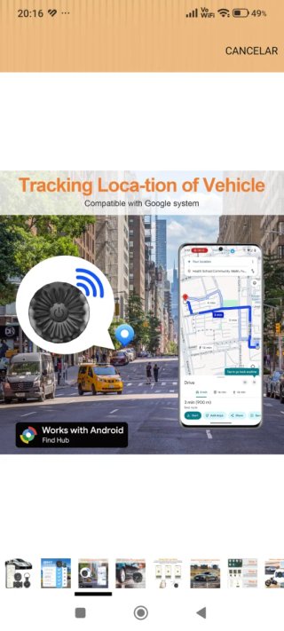 Localizador GPS Tag para Coche nuevo