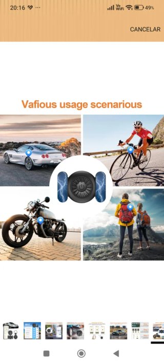 Localizador GPS Tag para Coche nuevo