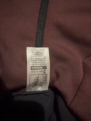 Chaqueta montaña Decathlon hombre marrón