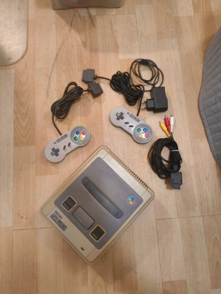 SNES Pal One Chip Nintendo Beige/Gris