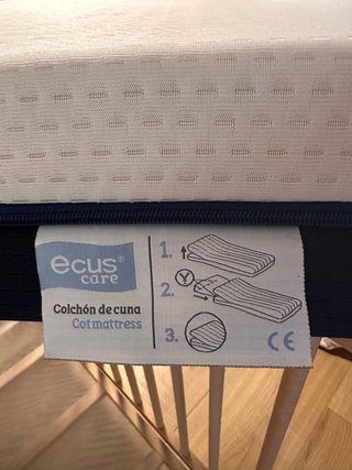 Colchón Cuna Ecus 60x120 cm