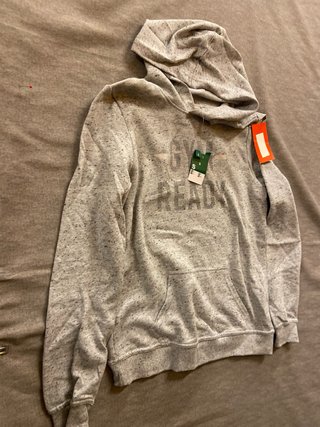 Sudadera Decathlon Gym Ready Gris Talla S