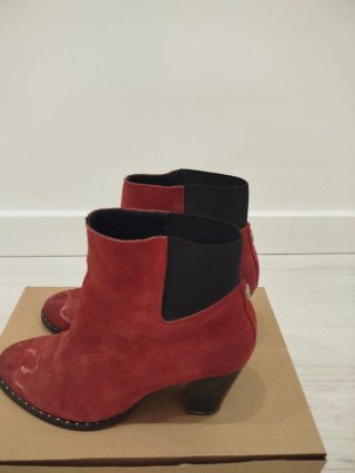 Botines Salsa Rojo Talla 41