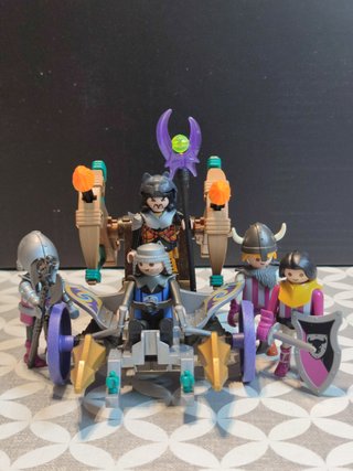 Lote Medieval: Catapulta y Carro