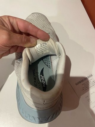Skechers Hombre Azul y Blanco
