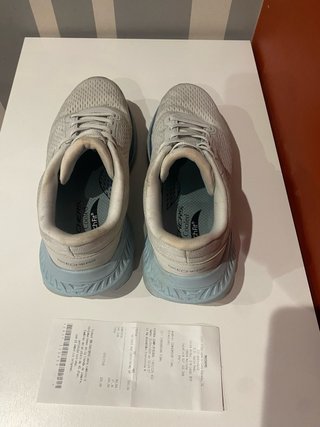 Skechers Hombre Azul y Blanco