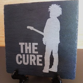 Base de copos The Cure em ardósia