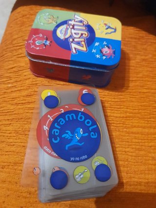Juego de cartas Carambola