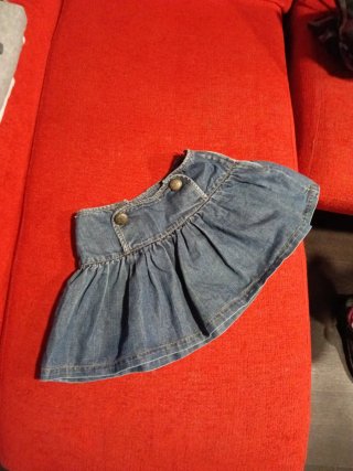 Falda vaquera talla 10