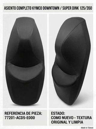 Asiento Kymco Super Dink 125/350 solo recoger