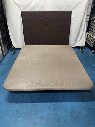Base Tapizada + Colchón Visco 150x190