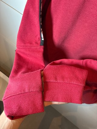 Sudadera John Smith Talla 16 Roja y Negra