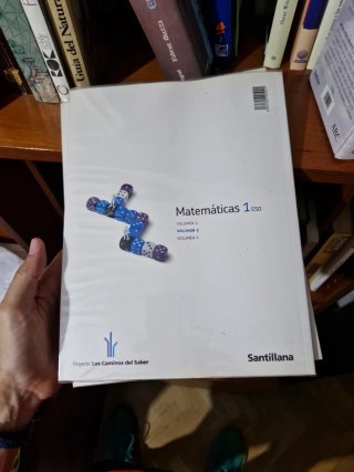 Libro texto. Matemáticas 1° Eso. SANTILLANA