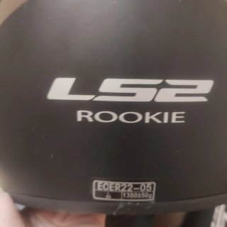 Casco Moto LS2 FF352 Negro Mate Talla L + Cadena