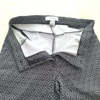 Pantaloni donna fantasia geometrica