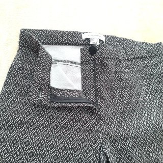 Pantaloni donna fantasia geometrica
