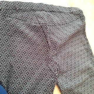 Pantaloni donna fantasia geometrica