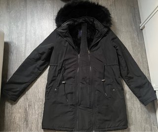 Abrigo premamá Kiabi Talla S/36 Negro