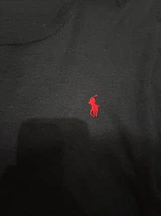 Camiseta Polo Ralph Lauren XL Negra Logo