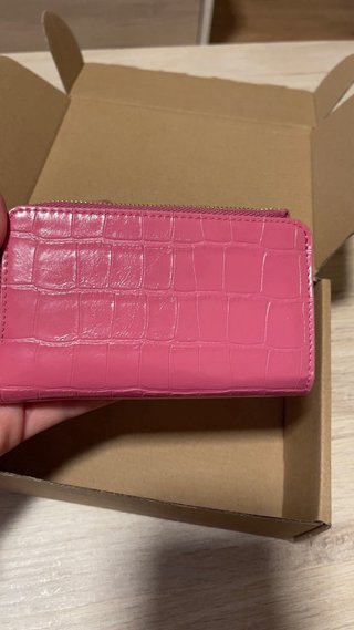 Cartera Bimba y Lola Rosa Cocodrilo