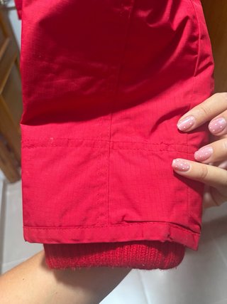 Parka Abercrombie & Fitch Roja Talla XL