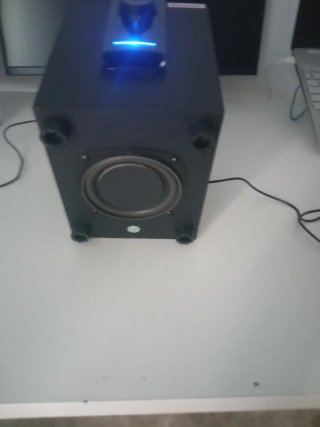 Altavoz Negro modelo Big bass 110 R