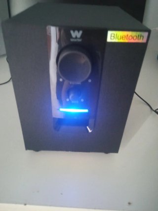 Altavoz Negro modelo Big bass 110 R