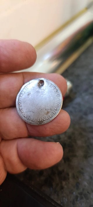 Carlos III 2 Reales 1773 Potosí (sirvió como Joya)