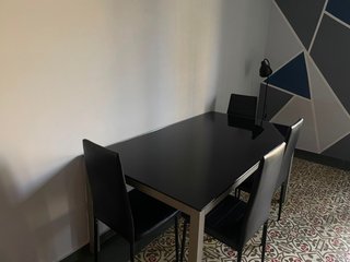 Comedor 4 plazas negro