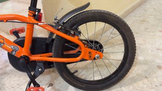 Bicicleta infantil Btwin naranja