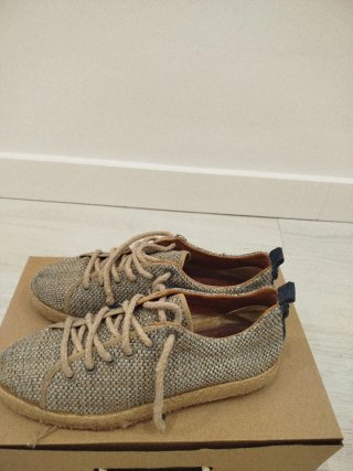 Zapatillas Salsa Talla 41 Beige/Gris