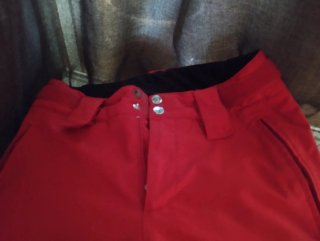 Pantalones de esquí McKinley rojos talla S
