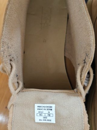 Botas Chukka Zara Ante Beige Track