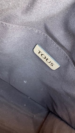 Bolso Tous Nude con osito plata y ceramica Nuevo