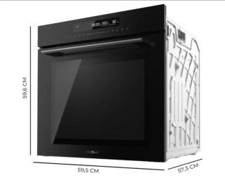 Horno Cecotec bolero hexa SM406000 glass black A++