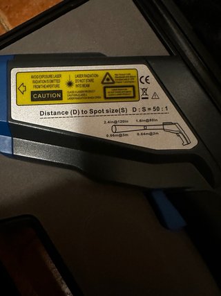 Pistola Termómetro Infrarrojo ScanTemp 490 Láser