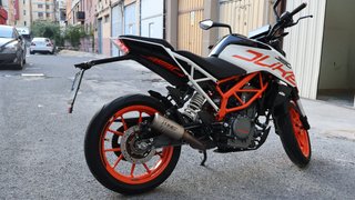 KTM 390 Duke Blanca y Naranja  (negociable)