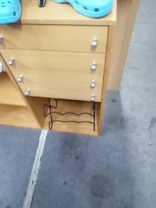Cómoda Cajonera Madera y Plástico