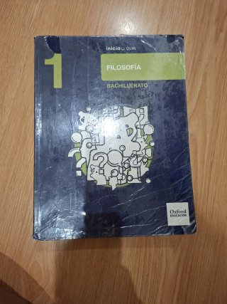 Filosofía, 1 Bachillerato